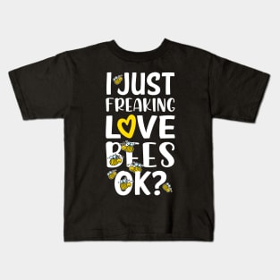 Love Bees Kids T-Shirt